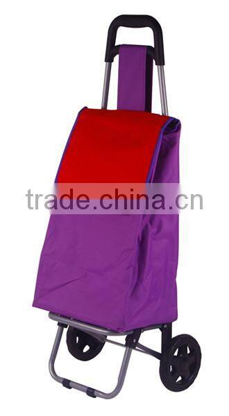 Canvas Material and Trolley Style Supermarket Trolley Bag