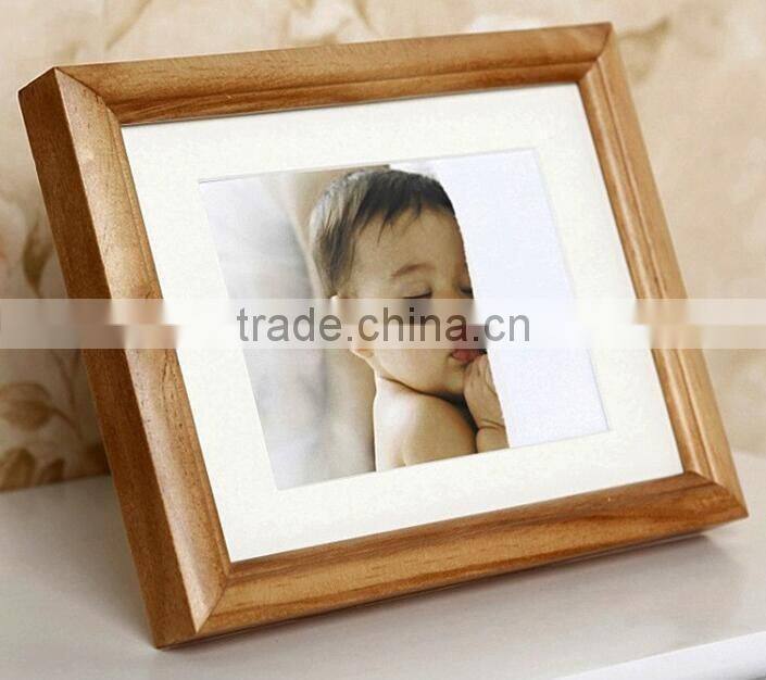 Pine wood decoration handmade photo frames