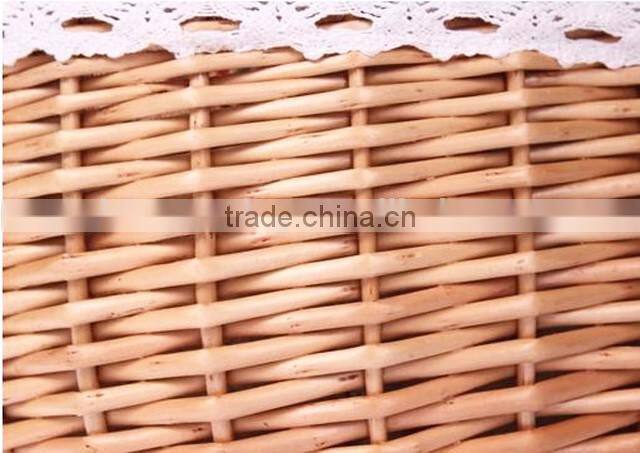 Countryside Style Hotel Rattan Laundry Basket with Lids