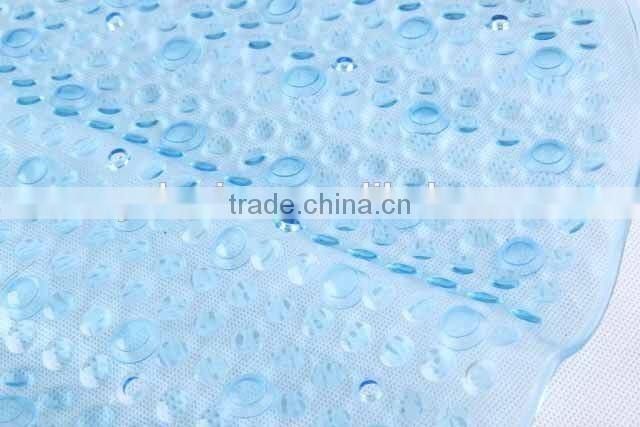 Circular pvc anti-slip bathroom mat