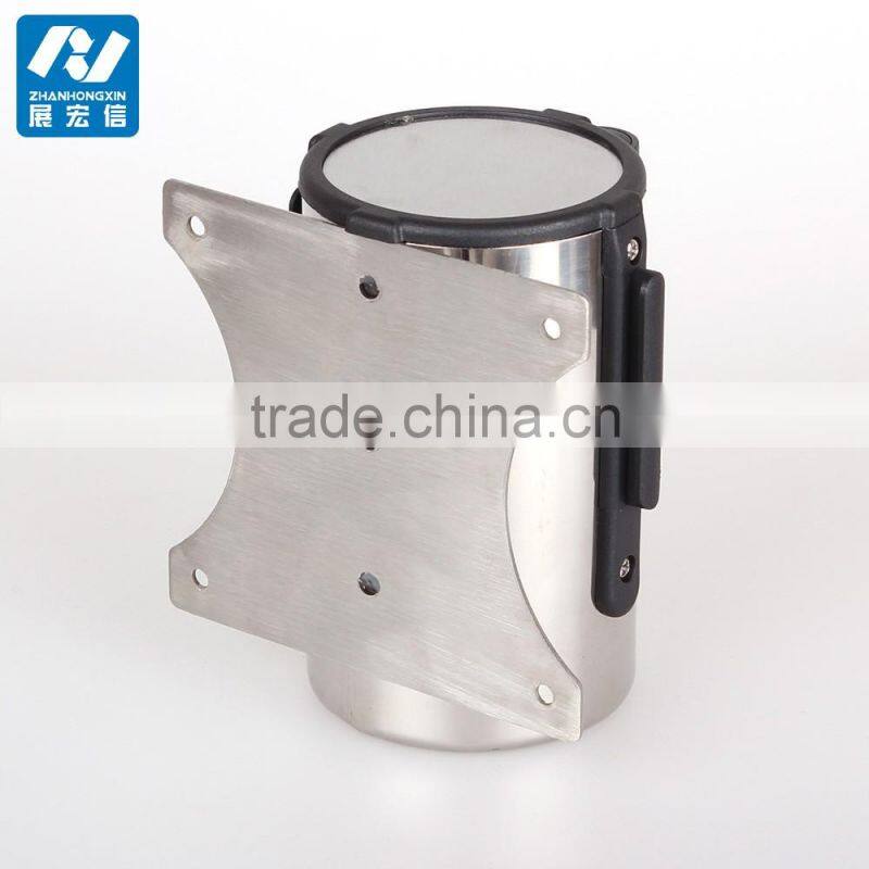 Wholesale plastic wall barrier wall mounting retractable safety barriers/strap