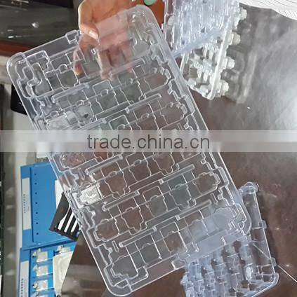 thermoforming plastic vacuum blister electronic tray for divider