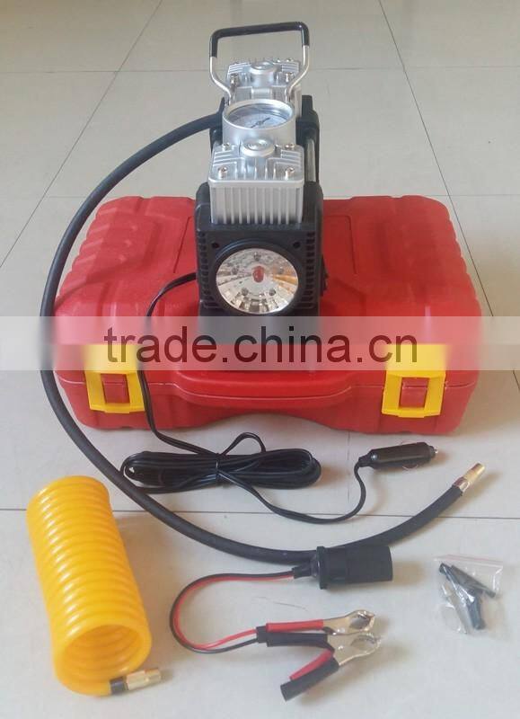 Automatic Truck Tire Inflation Tyre Inflator Car Air Compressor Portabe 12v DC Mini Air Pump