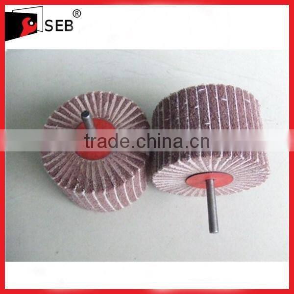 MANDREL MOUNTED ABRASIVE FLAP WHEELS