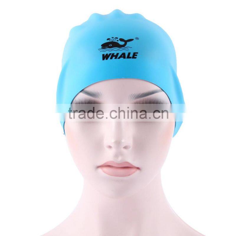 Wholesale Silicone Swim Caps OEM/ODM Elastic Waterproof Soft Swimming Caps Novelty Swim Hats Bathing Cap Logo Printin (CAP-1200)