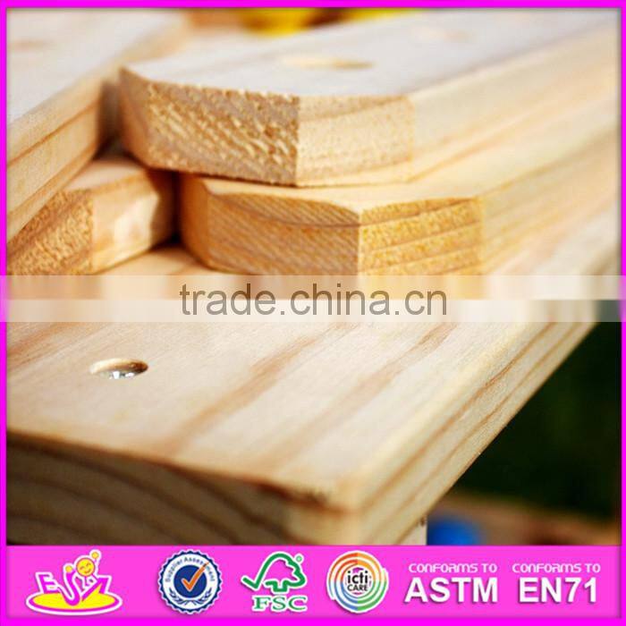 2016 Best design tool toy wooden toddler educational toys W03D022
