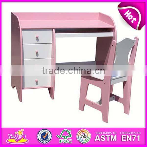 2015 New wooden draw table for kids,stable wooden draw table set for children,educational wooden draw table toy W08G126-x