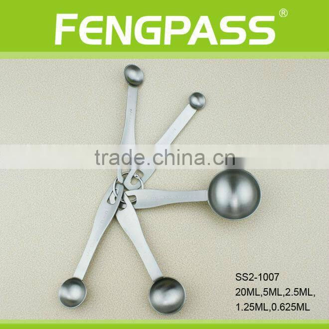 Kitchen Essential stainless steel cooking spoon(38-6-7)