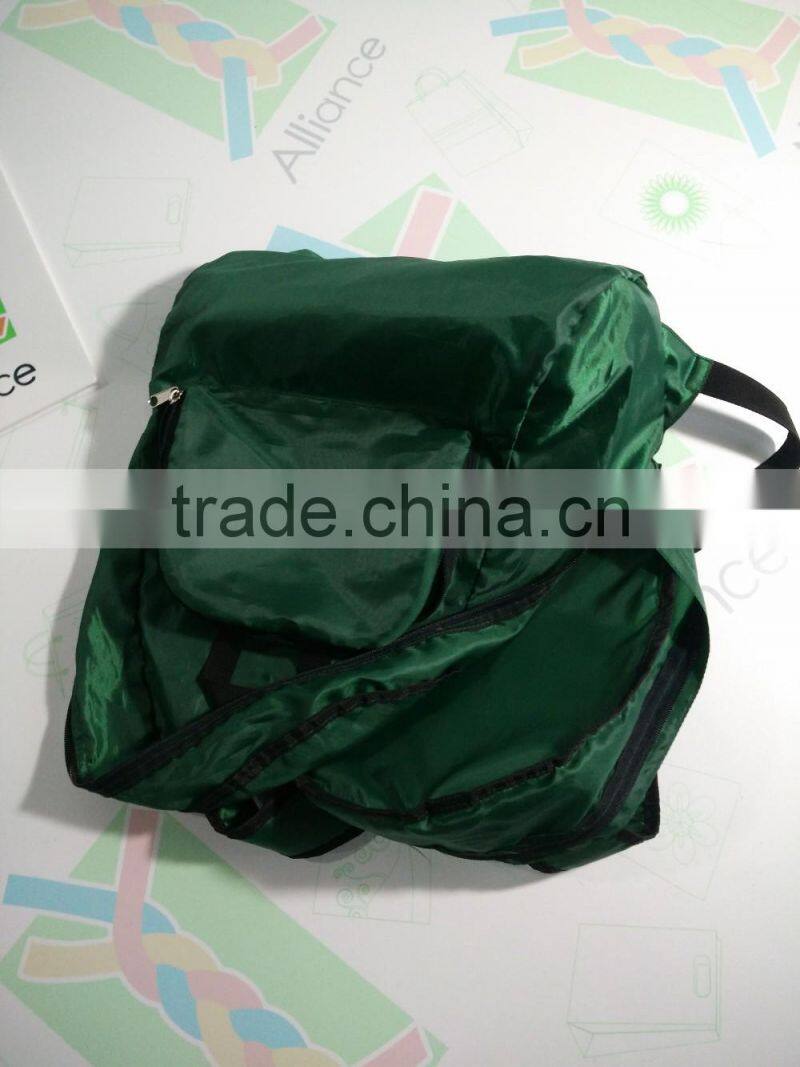 New Fashion Multifunctional Foldable Top Quality School TrendShoulder Strap RPET School Bag