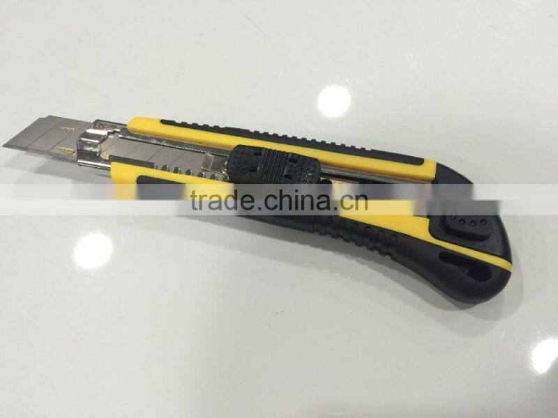 BERRYLION heavy duty knife with three blades with rubber coated