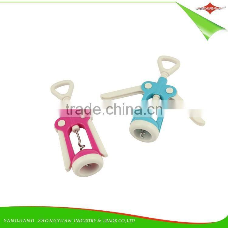 ZY-F1381 high quality zinc alloy wing corkscrew wine opener