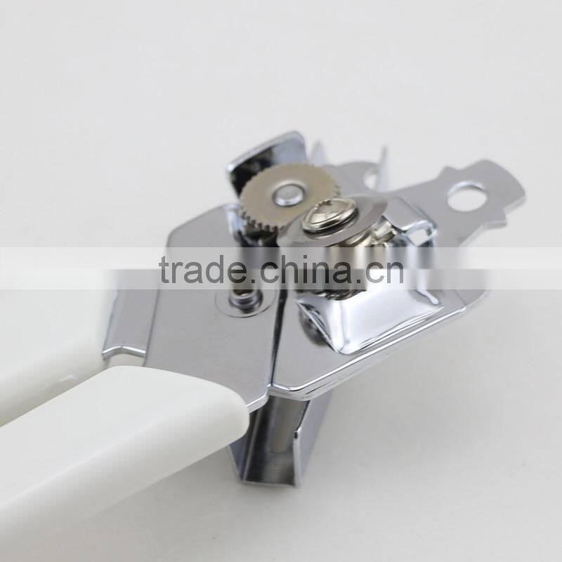 White Handle Nice Design Multifunction Manual Can Bottle Opener