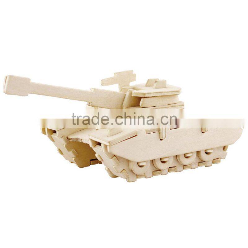 Children's wooden environmental 3d puzzle toys fancy small pussy fancy toy