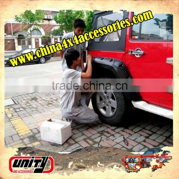 Unity4wd high quality fender flares for wrangler tj