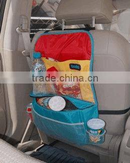 Children Design Back Seat Car Organizer for Tidy Toys , Snack