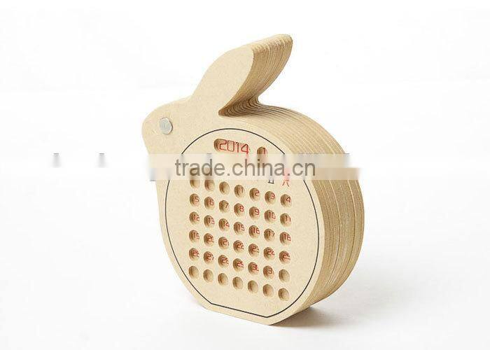 Customized Wooden Gift DIY Calendar