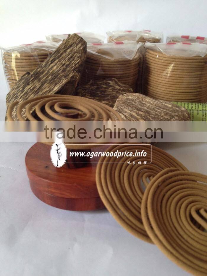 Agarwood Incense Coils/ Oud Incense Coils/ Gaharu Incense Coils - One of Leading Products in Nhang Thien JSC