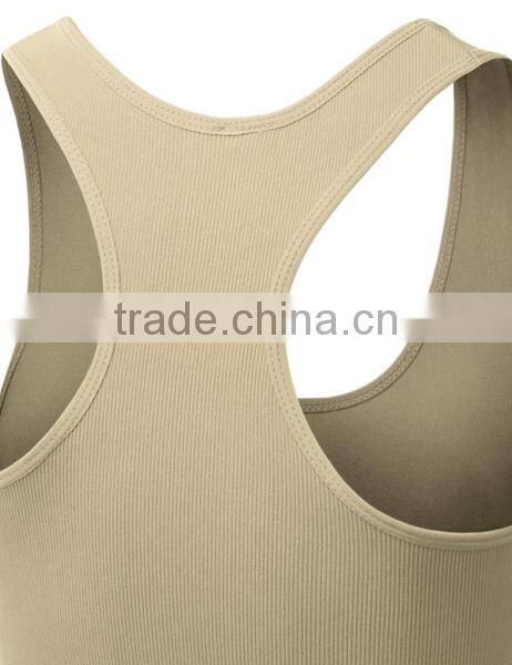 Fashion Wholesale 95% Cotton 5% Spandex Tank Top