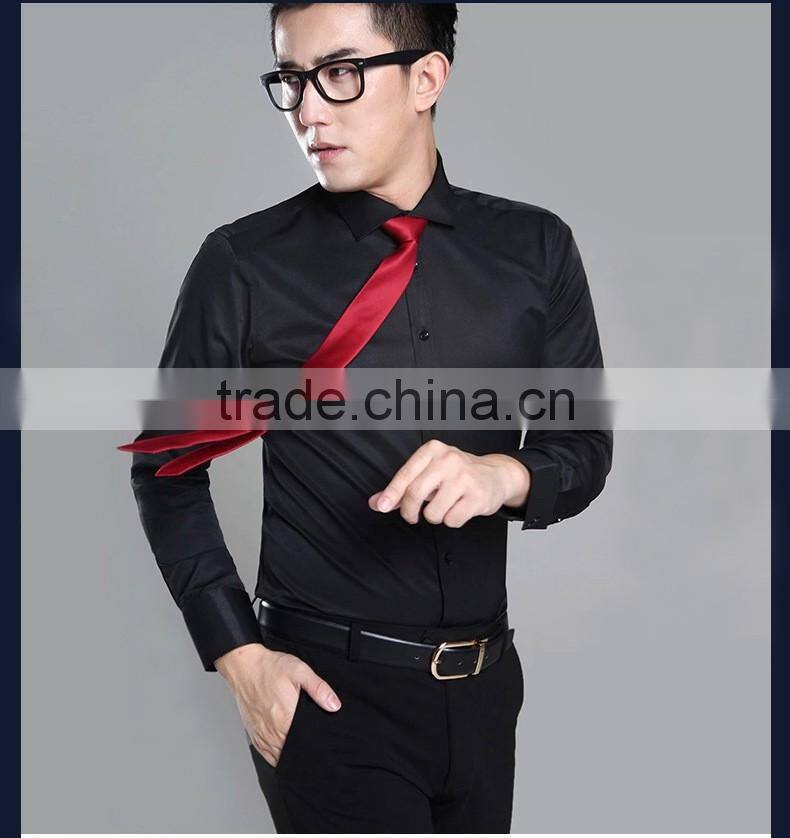 OEM long sleeve shirt for men,custom business shirts,slim fit white men dress shirt