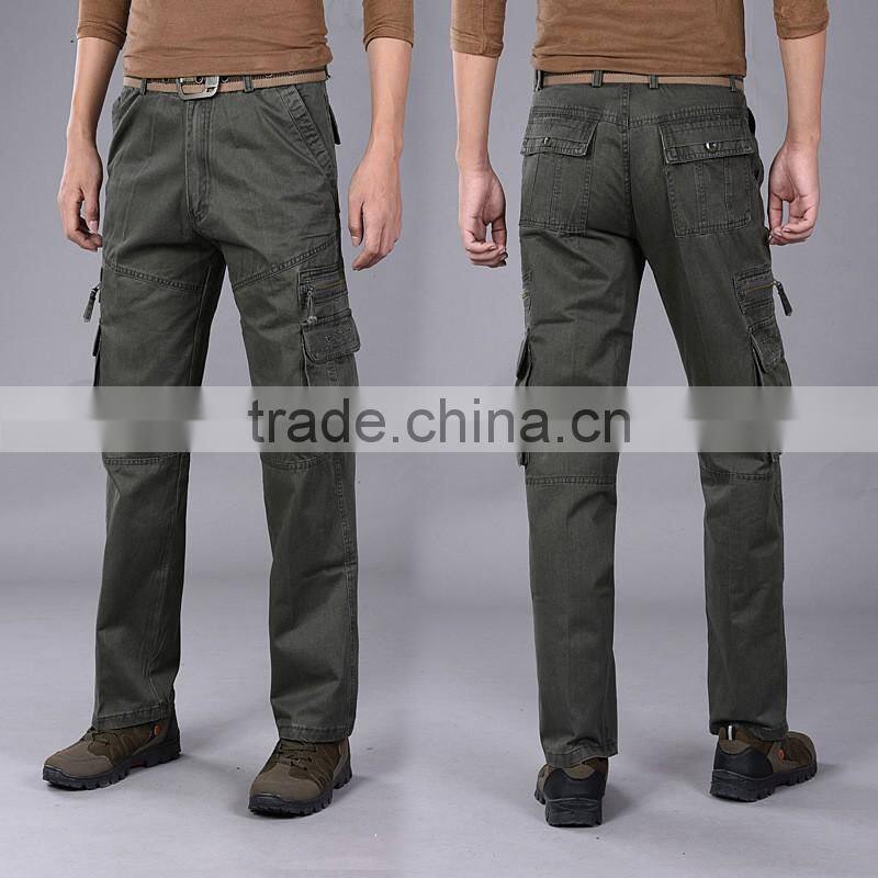 Wholesale Cargo Durable working pants Khaki Work Wear Trousers