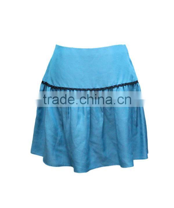 Newest fashion different styles skirts manufacturer , trendy fashion skirt