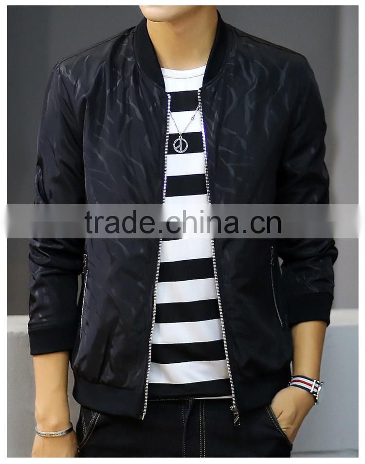 SZXX Wholesale Customized Fashion Black coat mens jacket For Mens