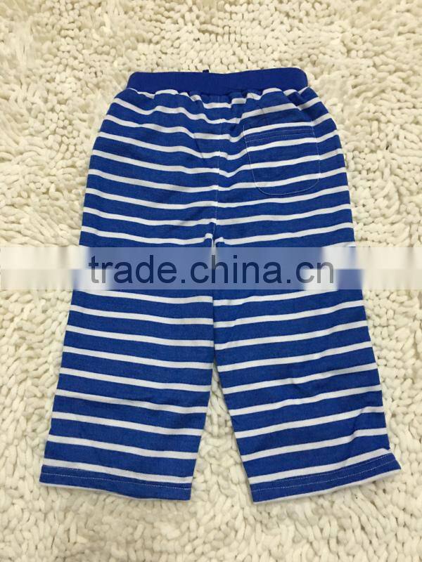 Kid's cheap price fashion comfortable stripe shorts inventory