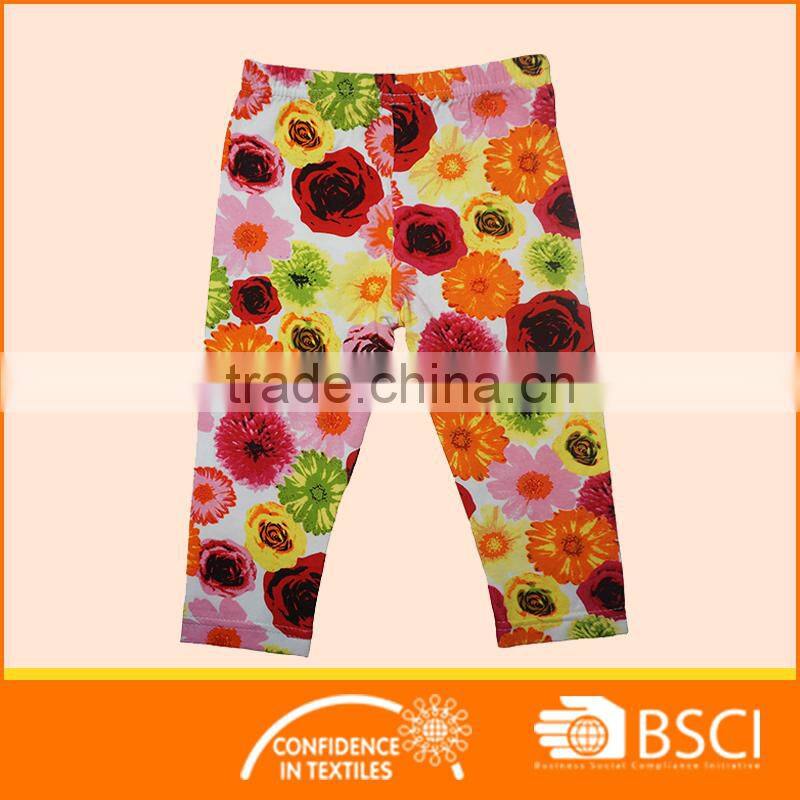 fashion flower baby girl clothing set