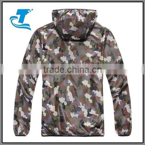 Outdoor Clothing Male Skin Camouflage Skin Fishing Clothing Waterproof Quick Drying Jacket