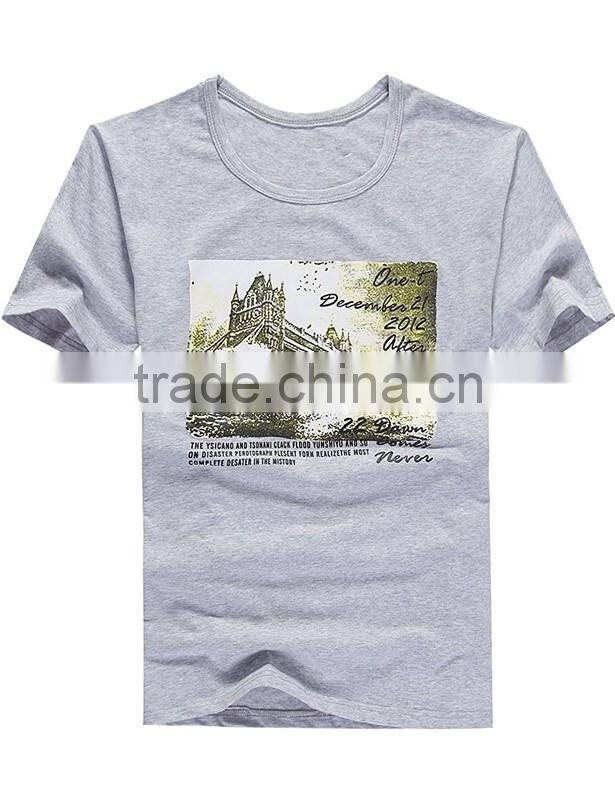 OEM logo custom printing t-shirt made in China