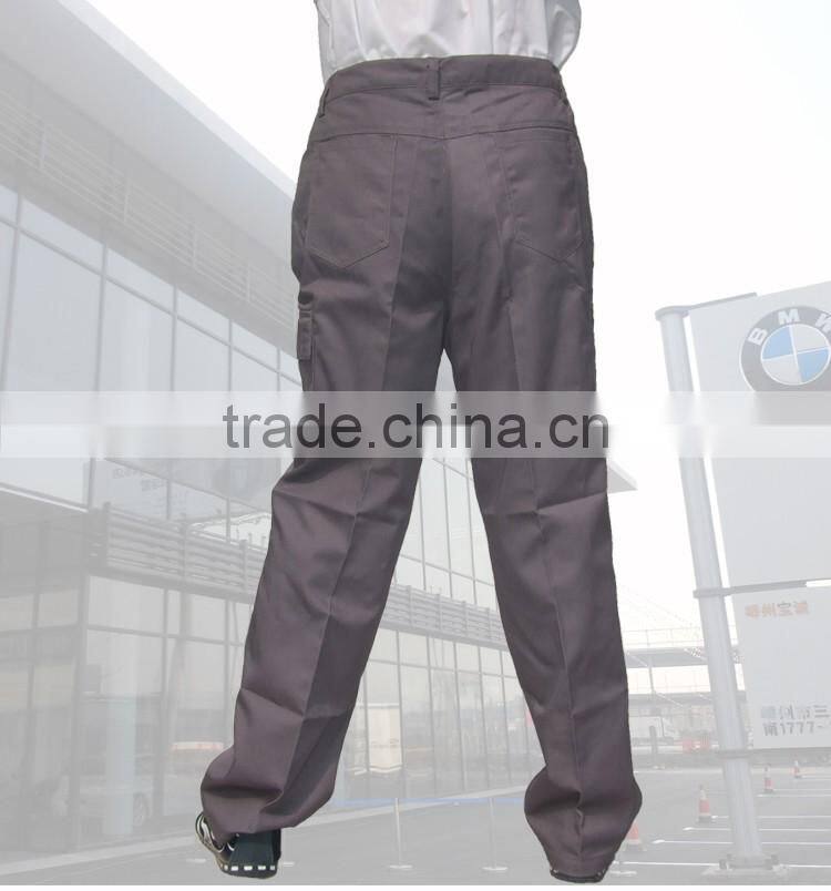 Juqian 2016 custom logo cheap mens overall Industrial multi-pocket loose fit cargo work pants