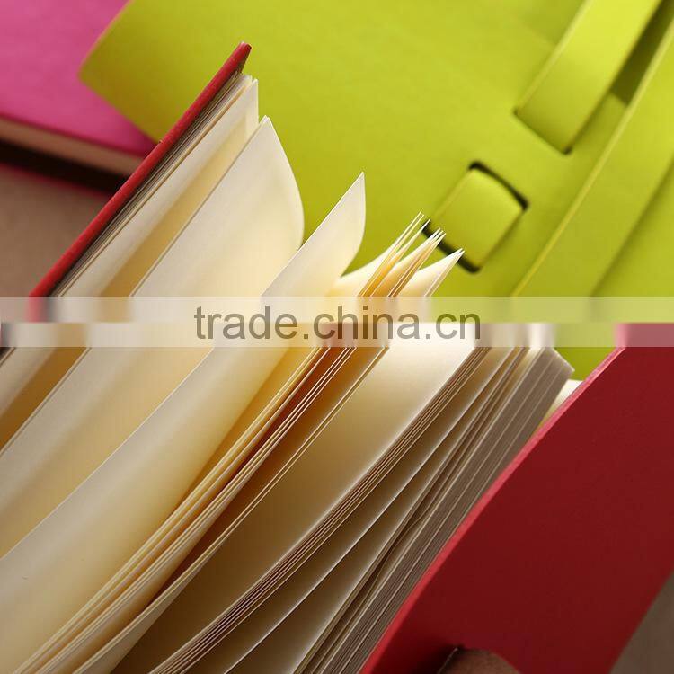 High grade PU cover travel notebook custom loose leaf planner personal diary notebook