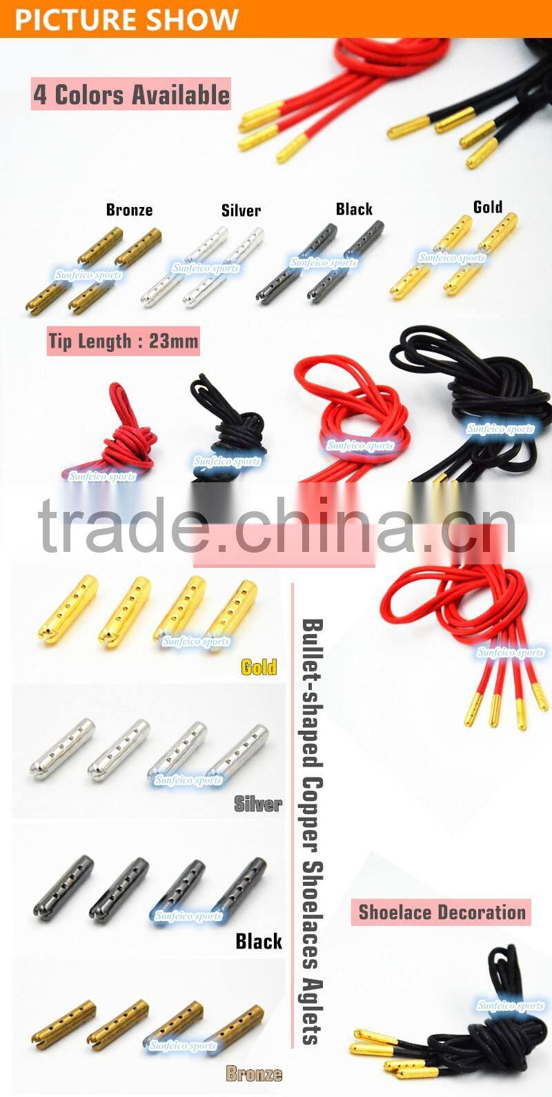 Shoe Laces Shoelaces Tip for Boot Hiking Sport Sneakers Strings - Customized Lace Replacement Tips - Accept Custom - 23mm