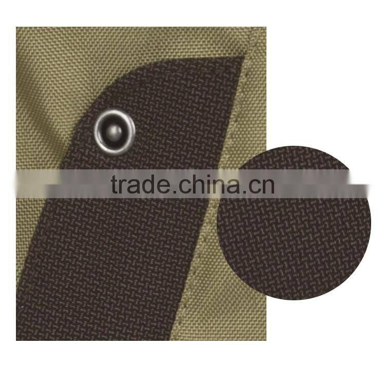 Mens 300D oxford work multi-pocket canvas vest