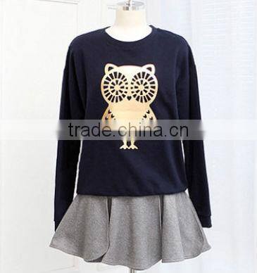 China Manufacture Wholesale Plain Hoodie Lady 2016