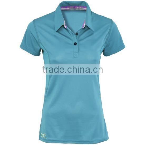High quality blank polo collar tshirt design