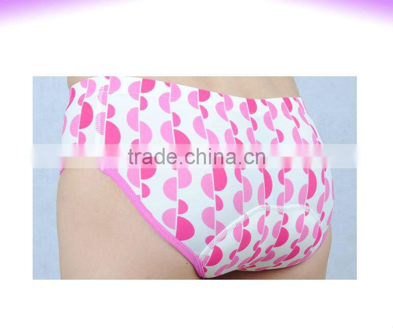 women cycling padded underwear