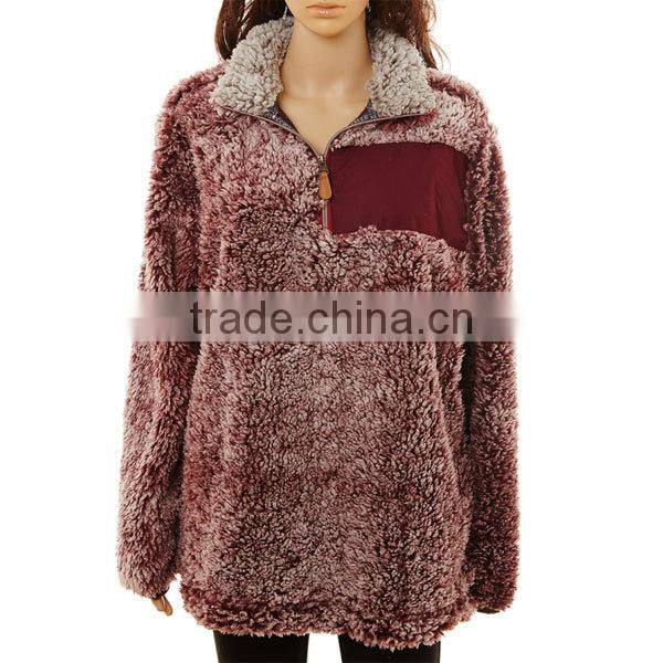 FACTORY wholesale quarter zip pullover