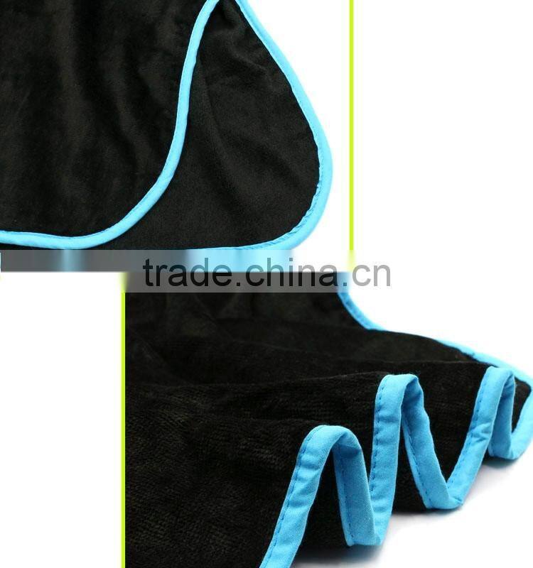 100% Cotton changing robe hooded towel custom Suft poncho