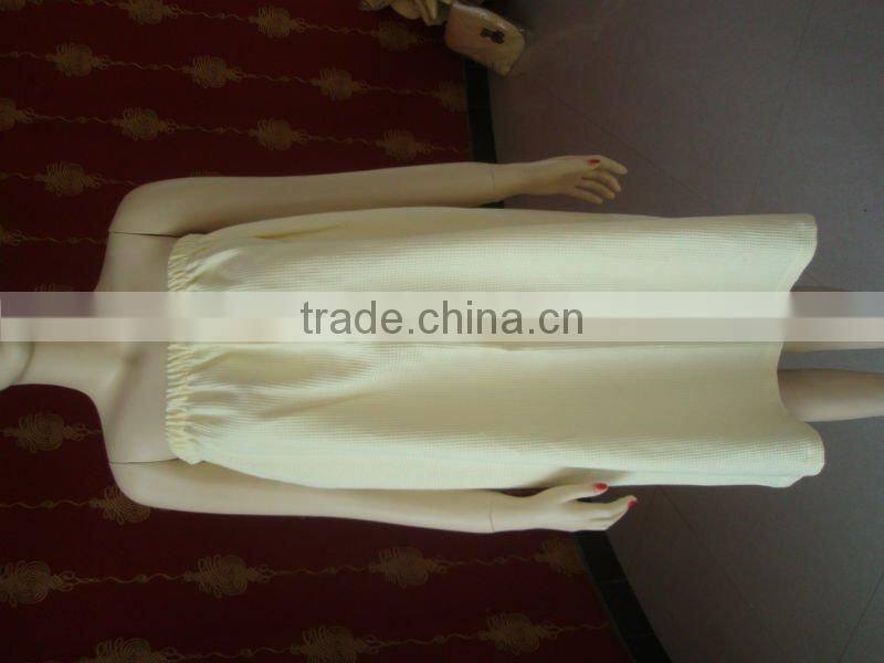 100% cotton women bath skirt