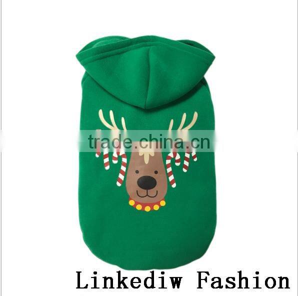 New Pet Dog Christmas Clothes Pet Autumn and Winter Sweater Dog Dog Holiday Christmas Pattern Clothes