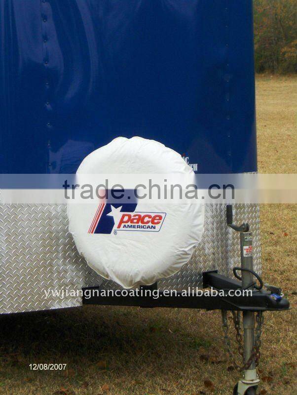 Automobile spare tire cover