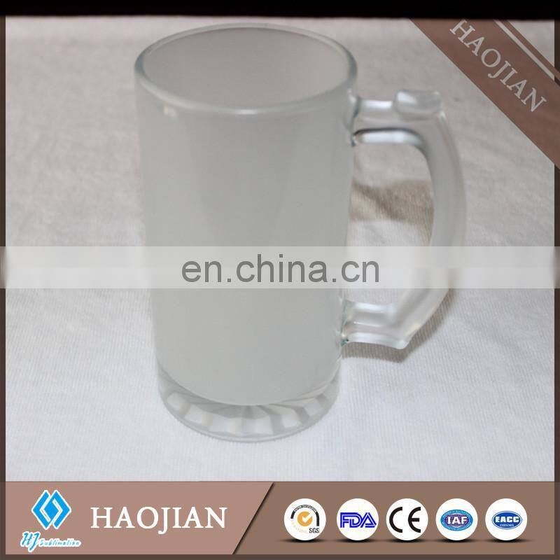 16oz sublimation coating but inner etching glass beer steins