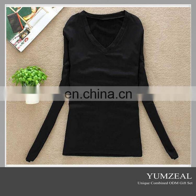 long sleeve t shirt/woman long sleeve t shirt/custom long sleeve t shirt