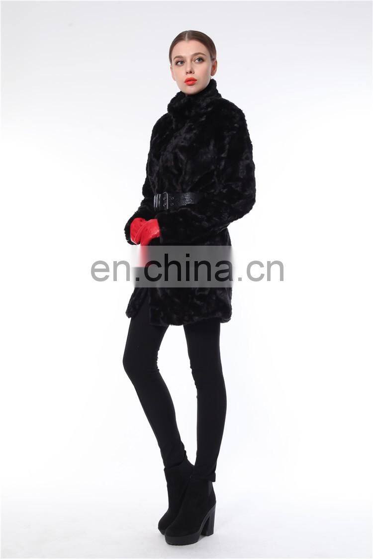 High Quality Professional Wholesale Europe Style Fur Coat 2016