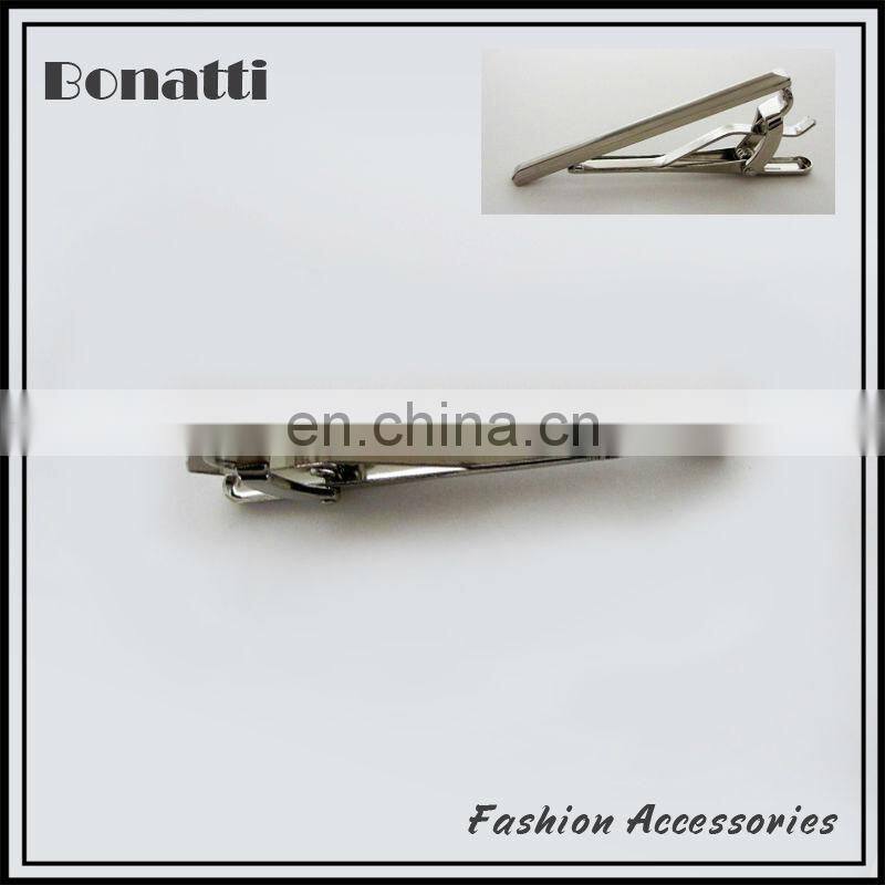 classic blank golden tie clip