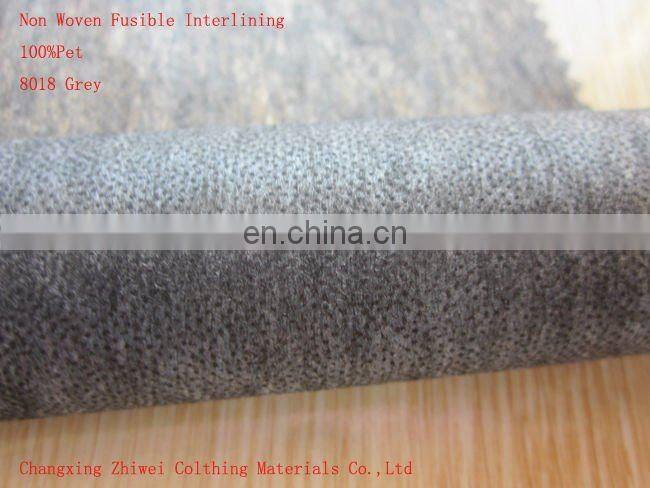 Dot interlining Eco-Friendly China Professional Factory Made Single dot Non Woven Fusible Interlining
