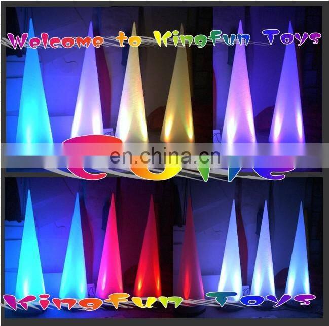 LED hanging inflatable wedding heart