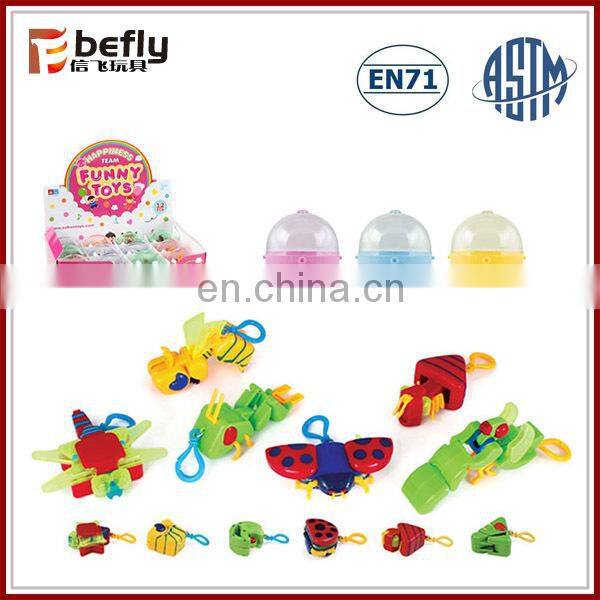 Funny plastic wind up toy mechanism