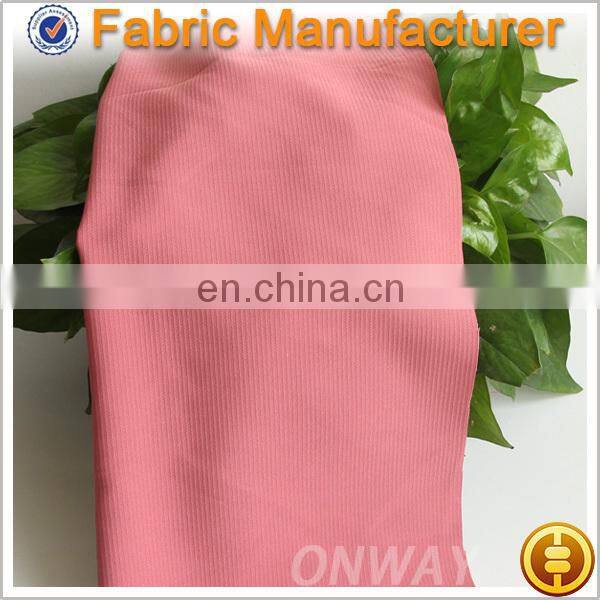 Onway Textile Woven 50D polyester chiffon grey fabric polyester fabric with bleaching,polyester jacquard fabric